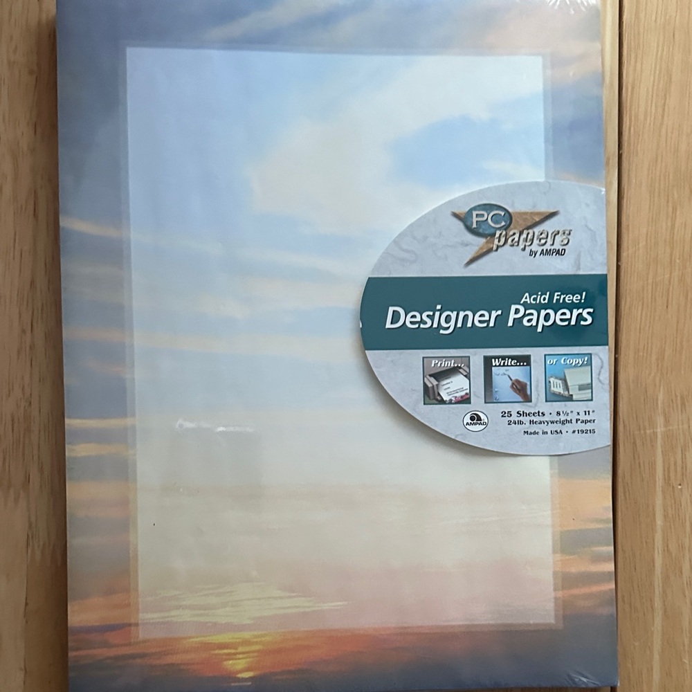 2 pk PC Papers Designer Papers Set - Picture 2 of 4